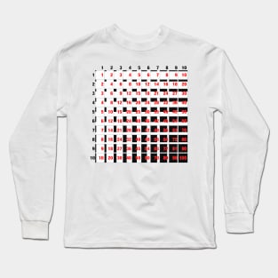 Times table Long Sleeve T-Shirt